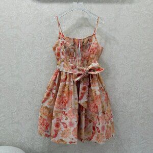 Zimmermann new floral print slip dress